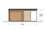 Casetta in legno da giardino IDA (34 mm), 6x3 m, 8 m² specification 4