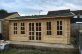 Casetta in legno da giardino DEVON (44 mm), 6x4 m, 24 m² customer 2