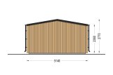 Casetta in legno da giardino PIA PLUS (Coibentata, 34 mm + rivestimento), 5x3 m, 12 m² specification 4