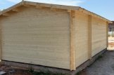 Casetta in legno con deposito attrezzi LEA (66 mm), 7x4 m, 28 m² customer 2