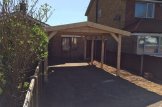 Tettoia auto in legno CLASSIC 3x6 m customer 2