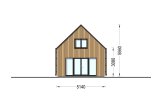 Casa in legno ALINA (34 mm + rivestimento), 46 m² specification 3