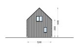 Casa in legno abitabile ALINA RV (Coibentata PLUS, 44 mm + rivestimento), 46 m² specification 5