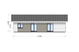 Casa prefabbricata abitabile PAULA PV (Coibentata PLUS, 44 mm + rivestimento), 118 m² specification 5