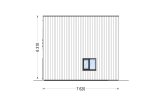 Casa prefabbricata abitabile KAYA 4L PV (Coibentata PLUS, 44 mm + rivestimento), 50 m² specification 4