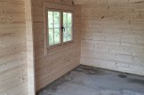 Garage in legno a tetto piatto MODERN (34 mm), 3.6x5.4 m, 20 m² customer 3