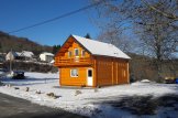 Casa in legno coibentata LANGON 95 mq con 2 balconi customer 3