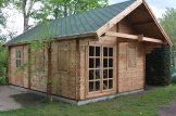 Casa in legno SCOOT (44 mm) 27 mq + 10 mq di mezzanino customer 1