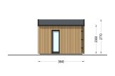 Casetta in legno da giardino PIA PLUS (Coibentata, 34 mm + rivestimento), 5x3 m, 12 m² specification 3