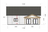 Casa in legno VERA (44+44 mm), 132 m² + 13.5 m² di porticato specification 7
