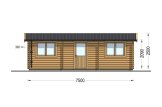 Garage in legno CLASSIC (44 mm), 4x7.5 m, 30 m² specification 3