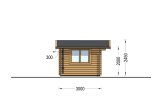 Casetta in legno da giardino RENNES (34 mm), 4x3 m, 12 m² specification 3