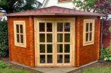 Casetta in legno da giardino AIDA (28 mm), 3x3 m, 9 m² customer 1