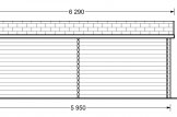 Casetta in legno da giardino STRONGHOLD (44 mm), 3x6 m, 18 m² specification 4