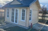 Casetta in legno da giardino CLOCKHOUSE (Coibentata, 44+44 mm), 4x3 m, 12 m² customer 1