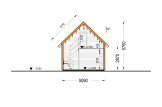 Casa in legno KARINA (Coibentata, 34 mm + rivestimento), 46 m² specification 7