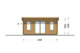 Casetta in legno da giardino ESSEX (44 mm), 5x4 m, 20 m² specification 2