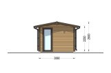 Casetta in legno da giardino ARTUR PLUS (34 mm + rivestimento), 6x3 m, 15 m² specification 5