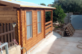 Casetta in legno ISLA (Coibentata, 44+44 mm), 6x5 m, 18 m² + 7 m² di porticato customer 2