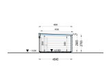 Casa in legno PREMIUM S (Coibentata, 34 mm + rivestimento), 10.5x4.5 m, 47 m² specification 6