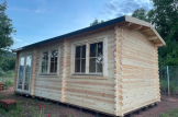 Casetta in legno da giardino ELEONORA (34 mm), 6.6x3 m, 20 m² customer 1