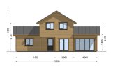 Casa in legno abitabile HOLLAND RV (Coibentata PLUS, 44 mm + rivestimento), 116 m² specification 3