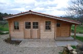 Casetta in legno con deposito attrezzi CLARA (44 mm), 7x4 m, 28 m² customer 3