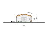 Casa in legno abitabile SELENE (Coibentata, 44 mm + rivestimento), 54 m² specification 6