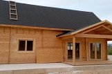 Casa in legno VERA (44+44 mm), 132 m² + 13.5 m² di porticato customer 2