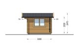 Casetta in legno da giardino DREUX (34 mm), 4x3 m, 12 m² specification 5