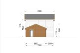 Casa in legno HOLLAND S (66 mm), 113 m² + 13 m² di porticato specification 4