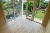 Ufficio in legno da giardino PREMIUM L (Coibentata, 34 mm + rivestimento), 3x3 m, 9 m² customer 2