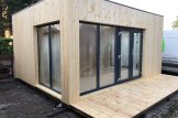 Ufficio in legno da giardino PREMIUM (Coibentata PLUS, 34 mm + rivestimento), 5x4 m, 20 m² customer 1