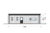 Casa prefabbricata abitabile BELLA 2 PV (Coibentata PLUS, 44 mm + rivestimento), 60 m² specification 4