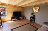 Casetta in legno da giardino ESSEX (44 mm), 5x4 m, 20 m² customer 3