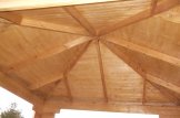Gazebo da giardino in legno FLORA (44 mm), 4x4 m, 16 m² customer 3