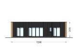 Casa in legno abitabile BELLA I RV (Coibentata PLUS, 44 mm + rivestimento), 46 m² specification 2