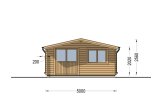 Casetta in legno da giardino LILLE (34 mm), 5x5 m, 25 m² specification 2