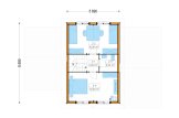 Casa in legno abitabile HOLLAND RV (Coibentata PLUS, 44 mm + rivestimento), 116 m² specification 2