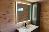 Casa in legno con porticato ALTURA (Coibentata, 44+44 mm), 31 m² + 8 m² customer 2