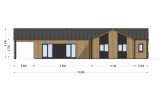 Casa in legno abitabile TESSA RV (Coibentata PLUS, 44 mm + rivestimento), 130 m² specification 2