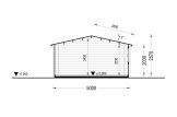 Casetta in legno da giardino DREUX (34 mm), 5x4 m, 18 m² specification 6