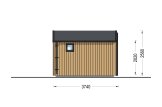 Casetta in legno da giardino TONIA PLUS (34 mm + rivestimento), 5x3 m, 15 m² specification 5