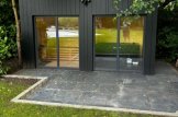 Sauna da esterno con spogliatoio DELLA (34 mm + rivestimento), 4,6 x 2,6 m, 9,3 m² customer 3