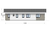 Casa prefabbricata abitabile JULIA PV (Coibentata PLUS, 44 mm + rivestimento), 95 m² specification 4