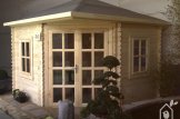 Casetta in legno da giardino AIDA (28 mm), 3x3 m, 9 m² customer 2