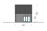 Casa in legno abitabile SELIA RV (Coibentata PLUS, 44 mm + rivestimento), 44 m² specification 6