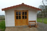 Casetta da giardino RENNES (34 mm) 4x3 m 12 mq customer 2