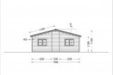 Casa di legno JULIA (44+44 mm), 103 m² specification 4