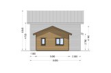 Casa in legno abitabile HOLLAND RV (Coibentata PLUS, 44 mm + rivestimento), 116 m² specification 4